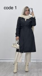بارونی بلند نیلان کد 010324 A-3 - Image 2