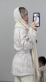 کت پاییزه مدل لنا کد 010387 A-1 - Image 4