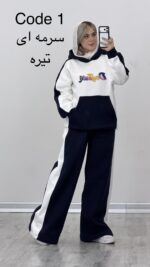 هودی و شلوار نسیم کد 010385 - Image 6